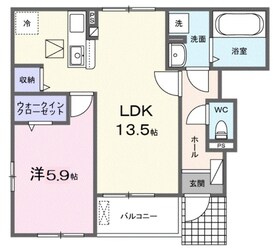 コリーナ デルソーレの物件間取画像